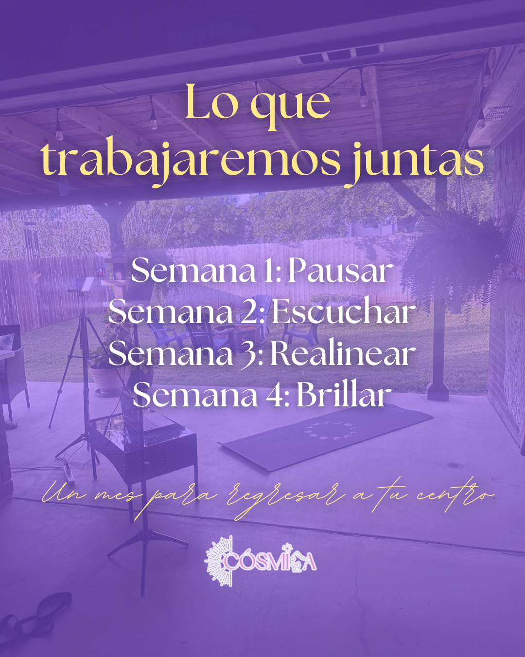 Soy Mi Prioridad | 8 Clases de Yoga Online