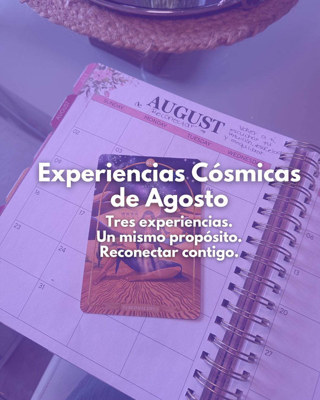 Experiencias Agosto 🧘🏾‍♀️