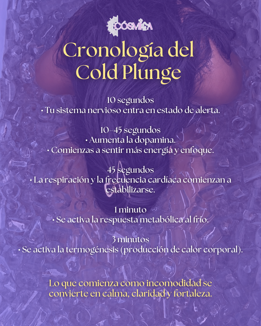 Cold Plunge ✨ Soy mi prioridad